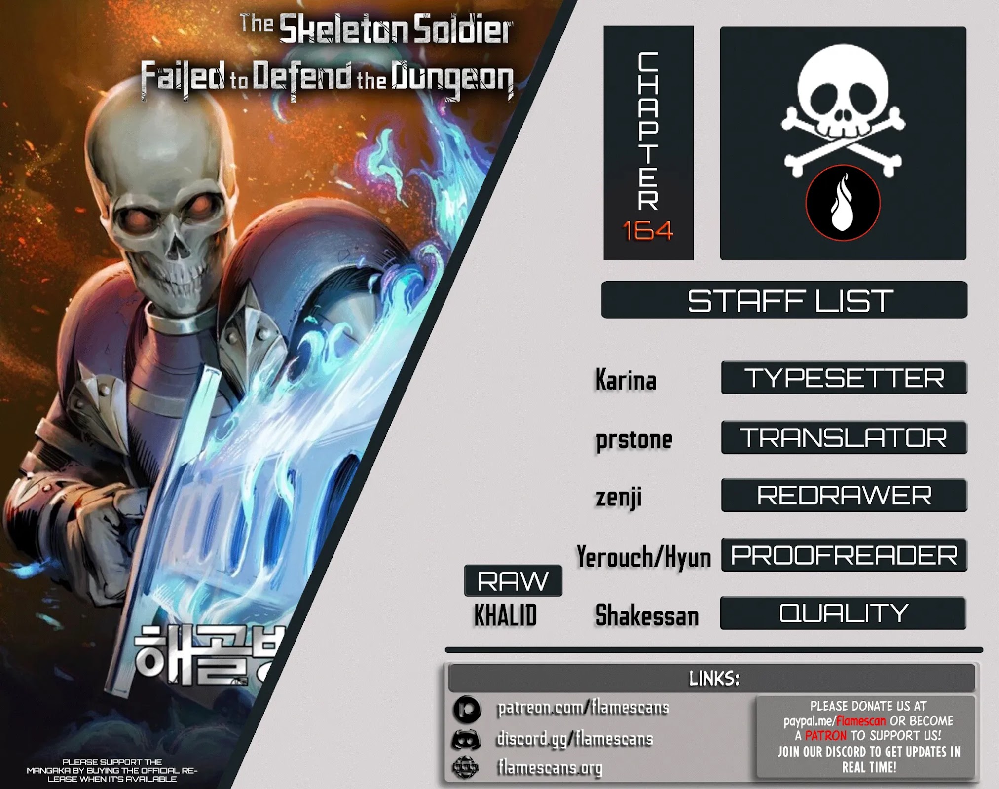 Skeleton Soldier Couldn’t Protect the Dungeon Chapter 164 page 1 - Chapter 164