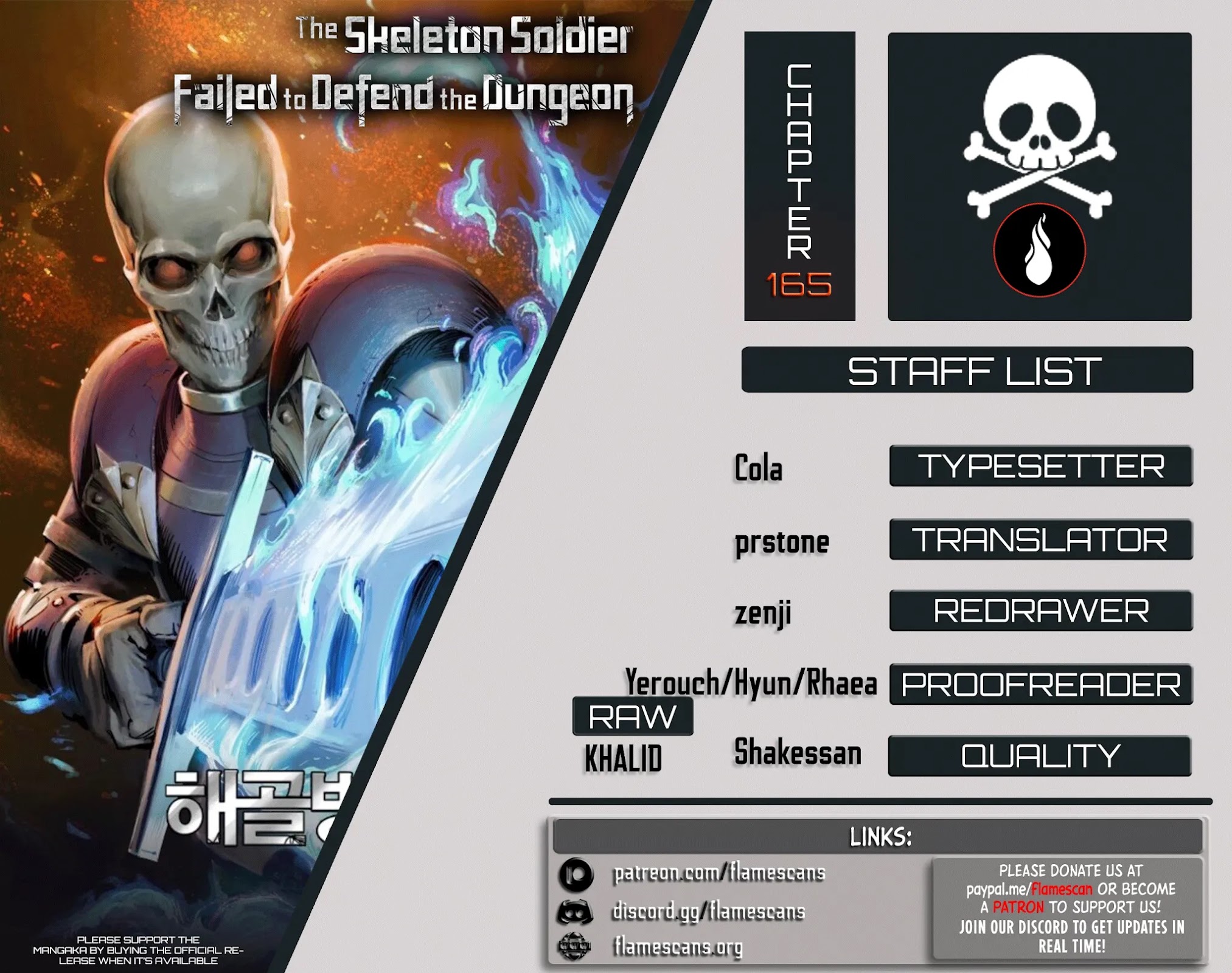 Skeleton Soldier Couldn’t Protect the Dungeon Chapter 165 page 1 - Chapter 165