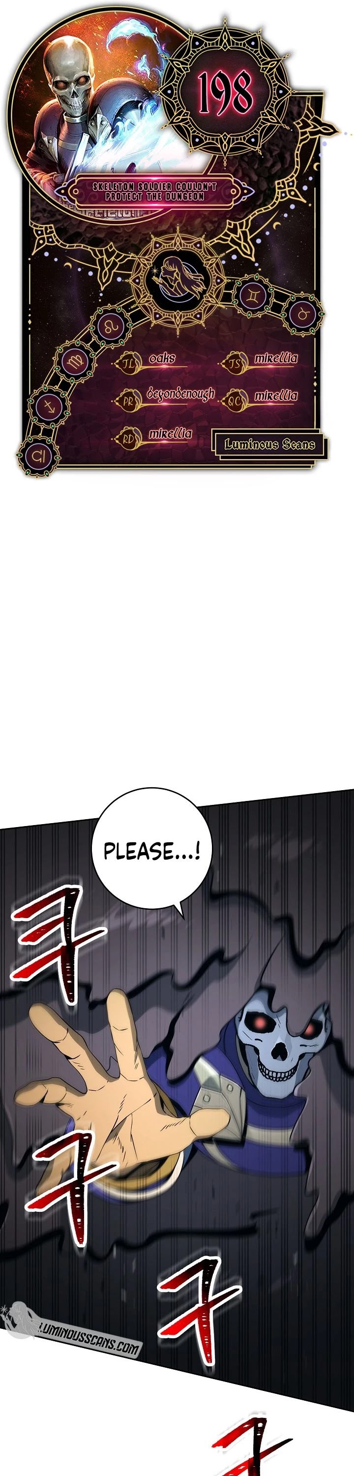 Skeleton Soldier Couldn’t Protect the Dungeon Chapter 198 page 1 - Chapter 198