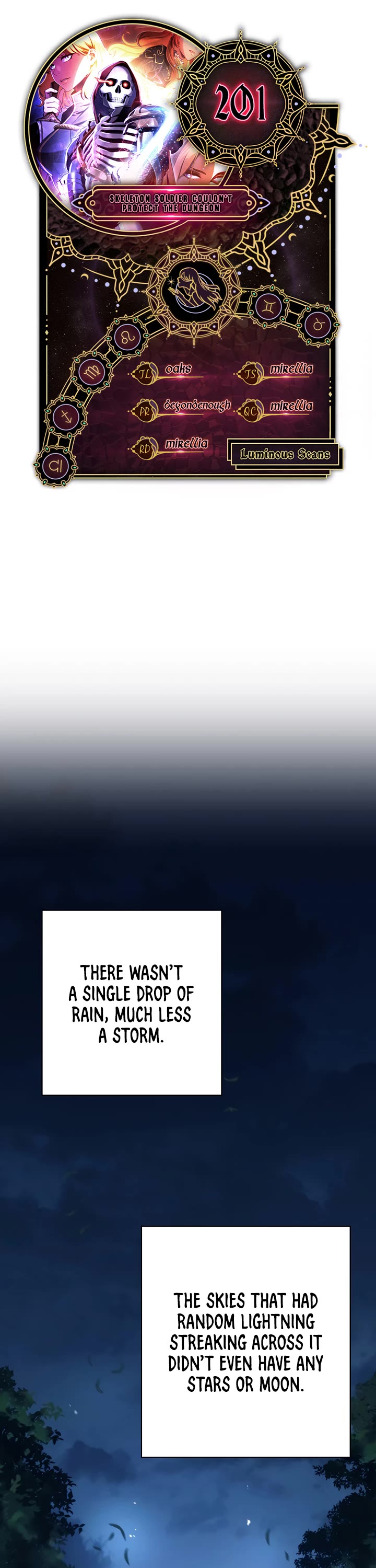 Skeleton Soldier Couldn’t Protect the Dungeon Chapter 201 page 1 - Chapter 201