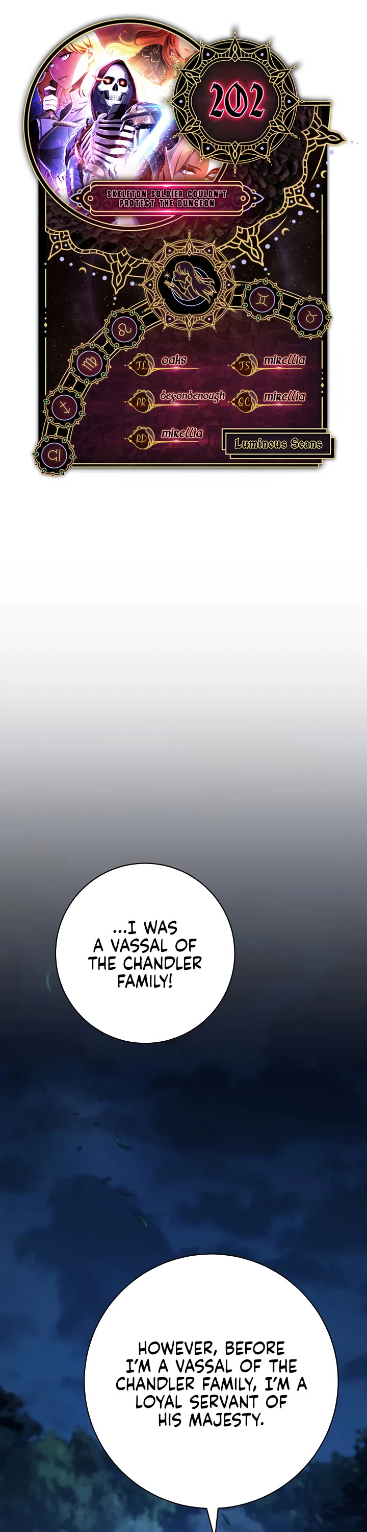 Skeleton Soldier Couldn’t Protect the Dungeon Chapter 202 page 1 - Chapter 202