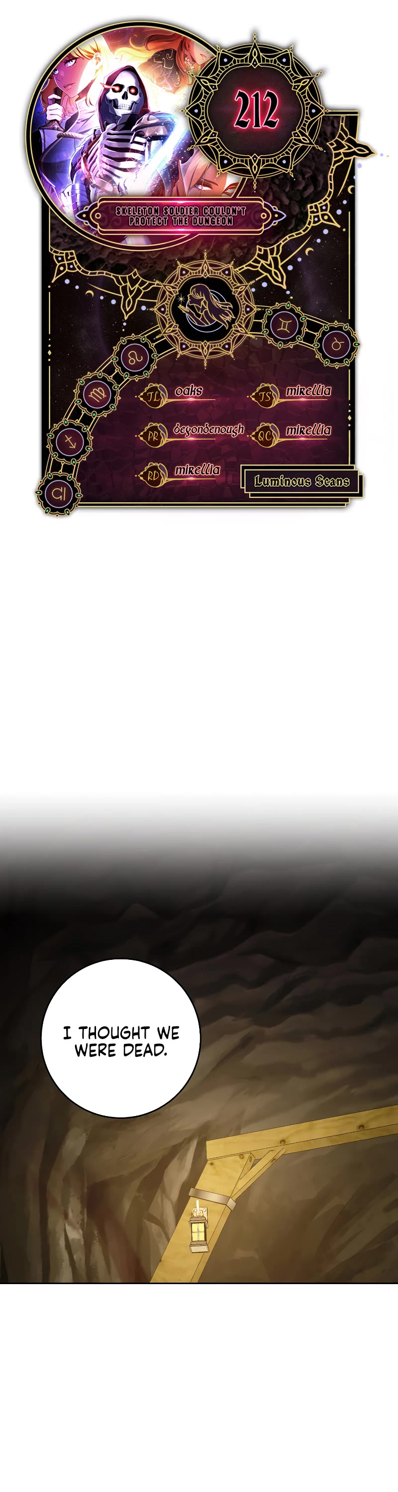 Skeleton Soldier Couldn’t Protect the Dungeon Chapter 212 page 1 - Chapter 212