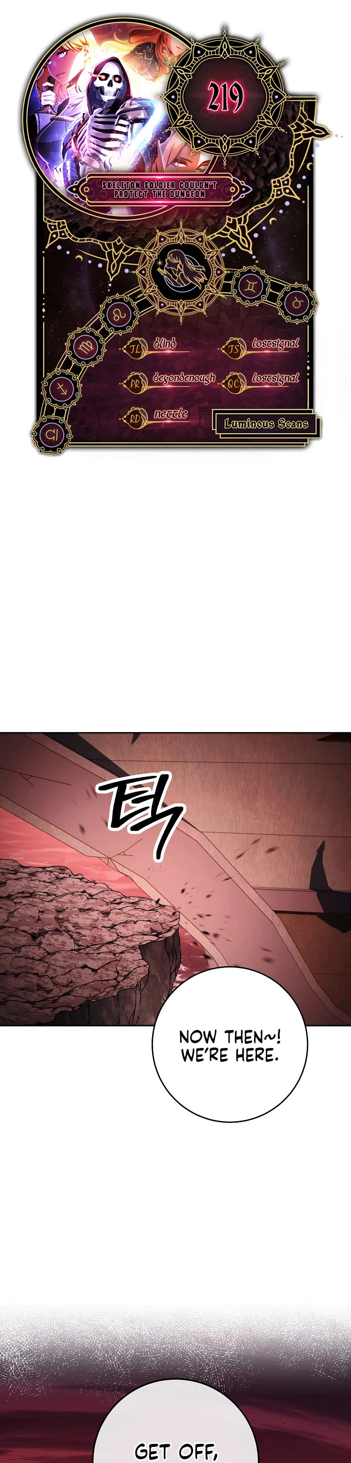 Skeleton Soldier Couldn’t Protect the Dungeon Chapter 219 page 1 - Chapter 219