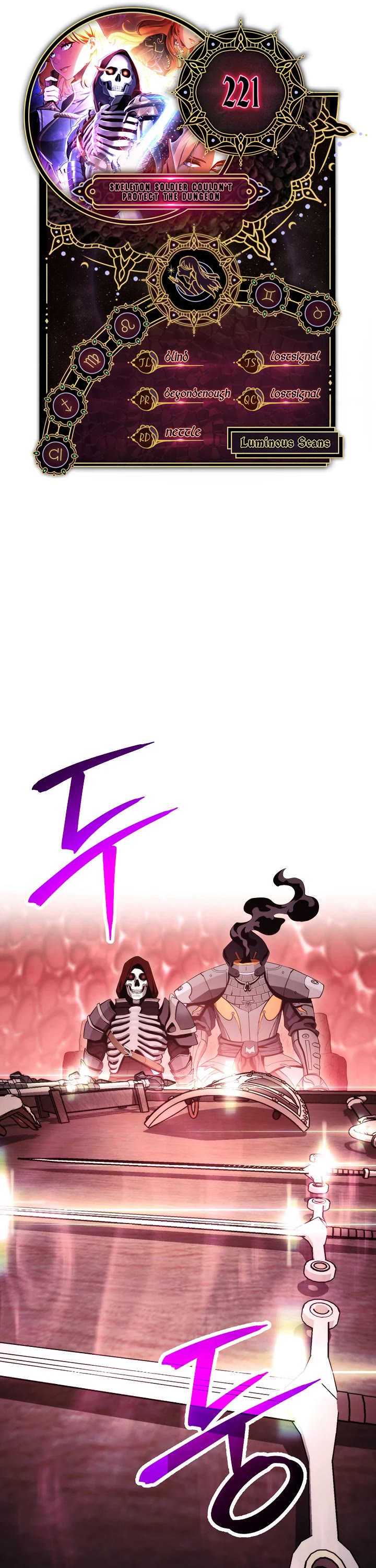 Skeleton Soldier Couldn’t Protect the Dungeon Chapter 221 page 1 - Chapter 221