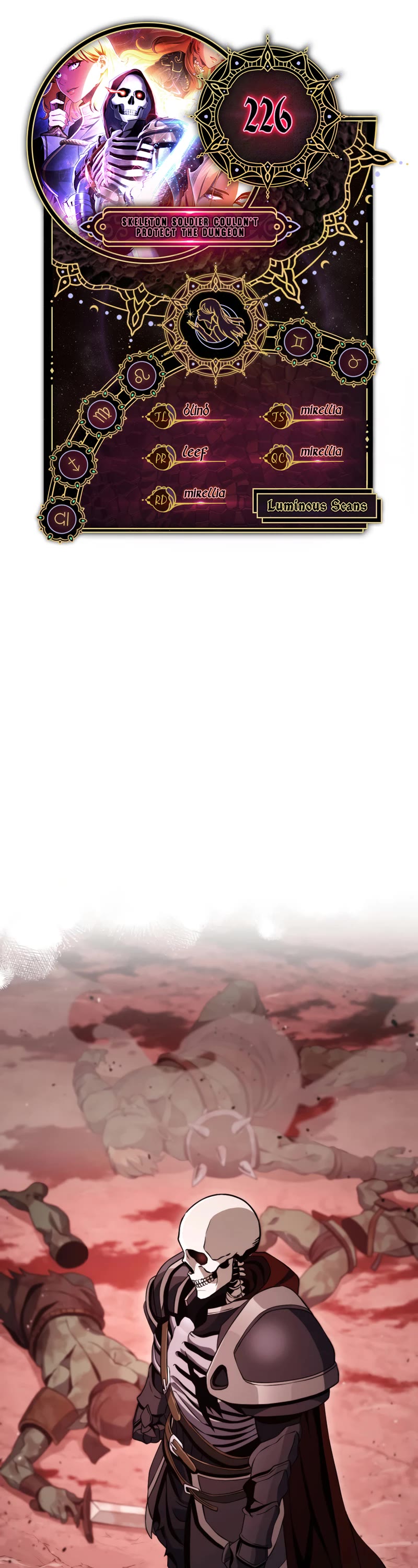 Skeleton Soldier Couldn’t Protect the Dungeon Chapter 226 page 1 - Chapter 226