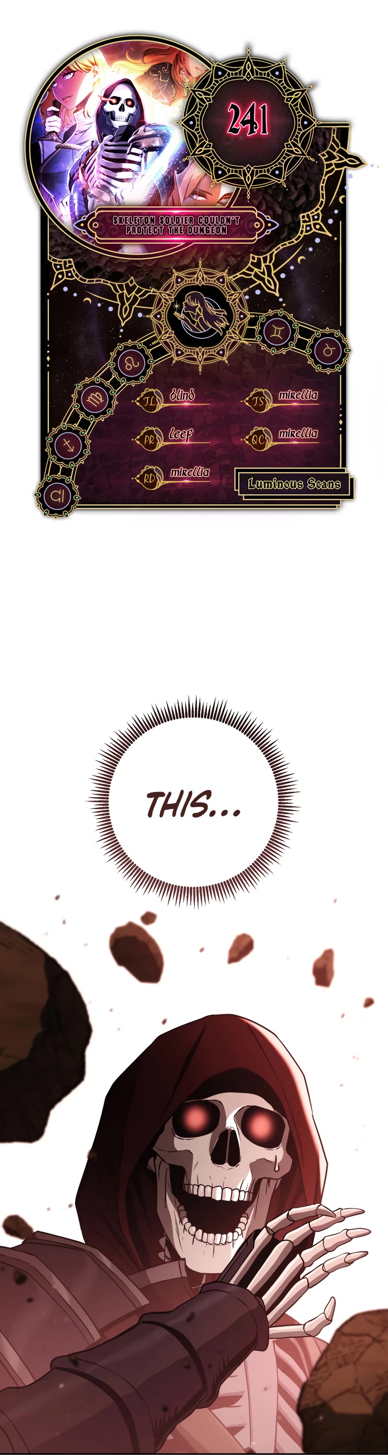 Skeleton Soldier Couldn’t Protect the Dungeon Chapter 241 page 1 - Chapter 241