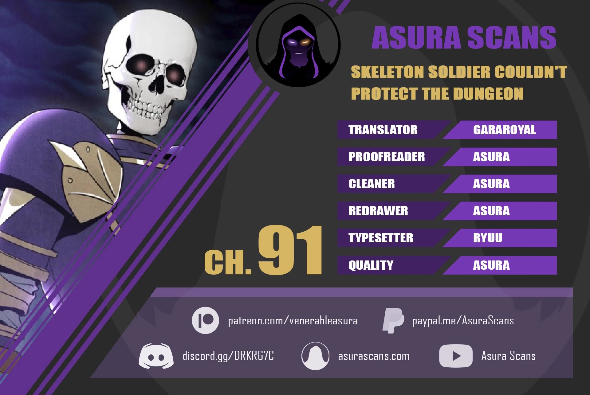 Skeleton Soldier Couldn’t Protect the Dungeon Chapter 91 page 1 - Chapter 91