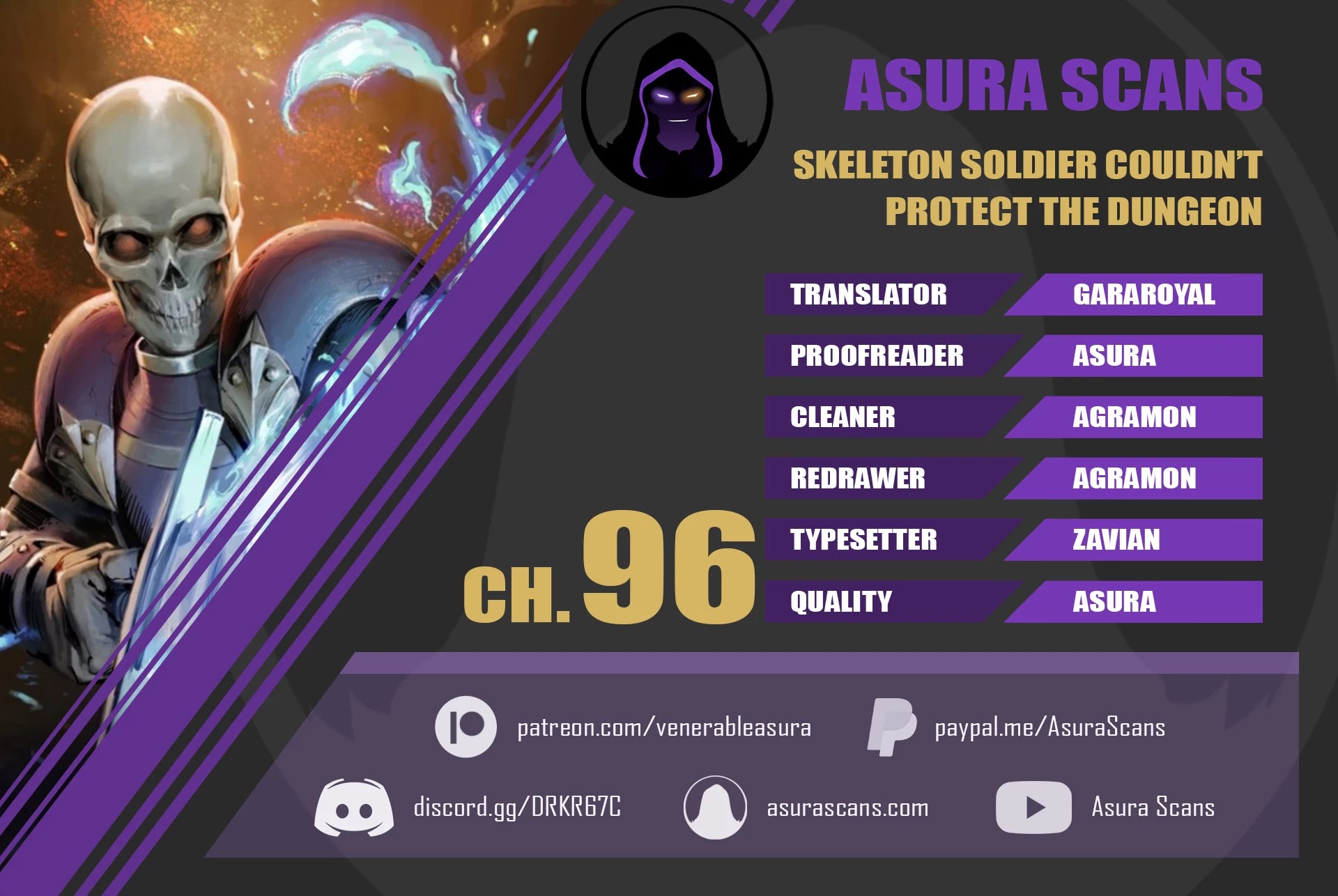 Skeleton Soldier Couldn’t Protect the Dungeon Chapter 96 page 1 - Chapter 96