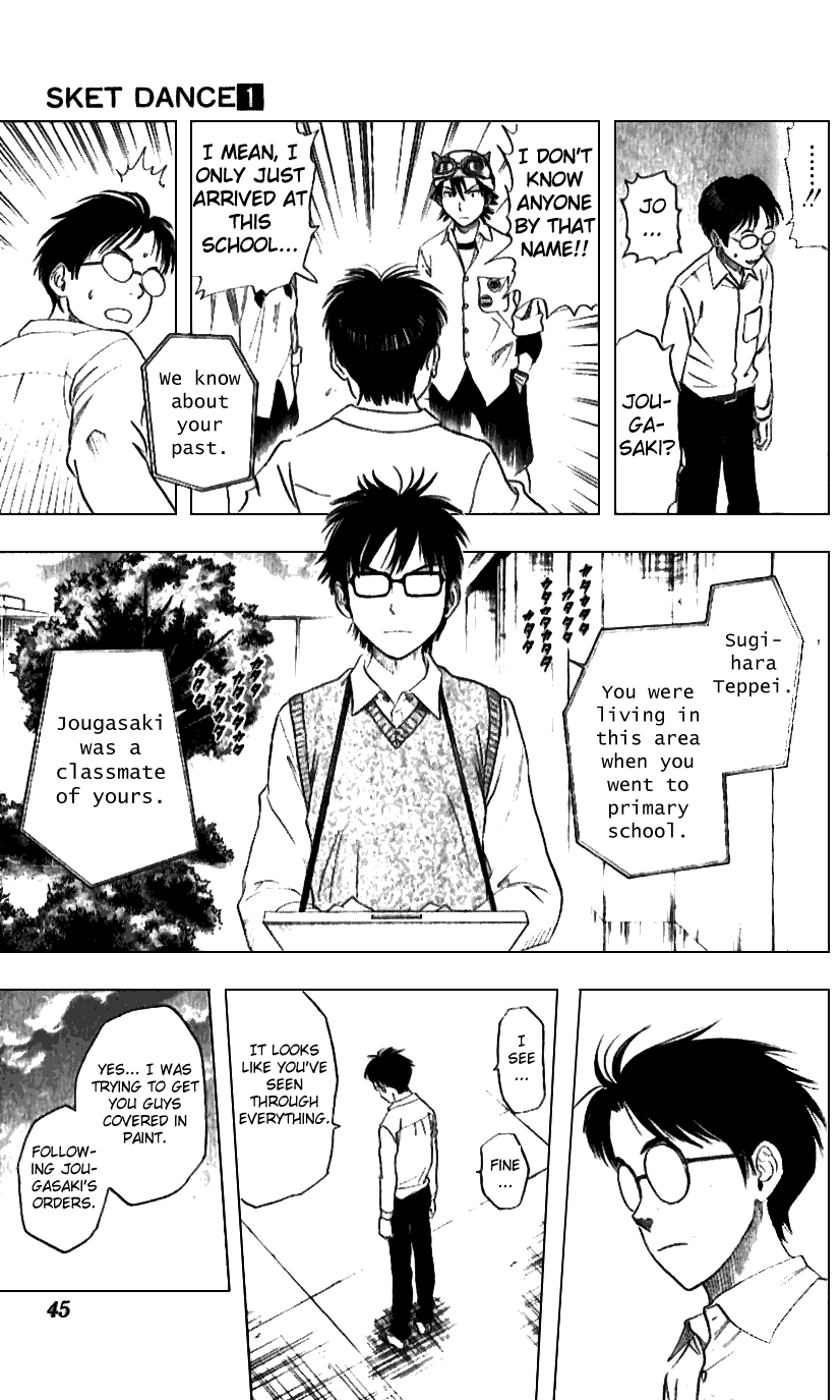 Sket Dance Chapter 1 page 40 - Chapter 1: Paint-Mask