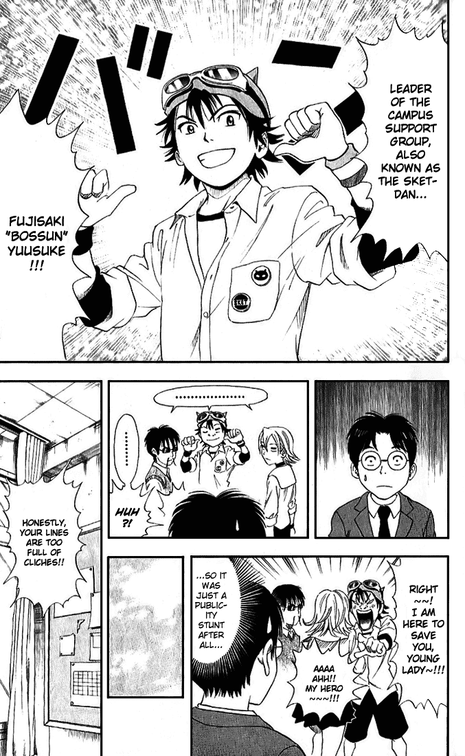 Sket Dance Chapter 1 page 8 - Chapter 1: Paint-Mask