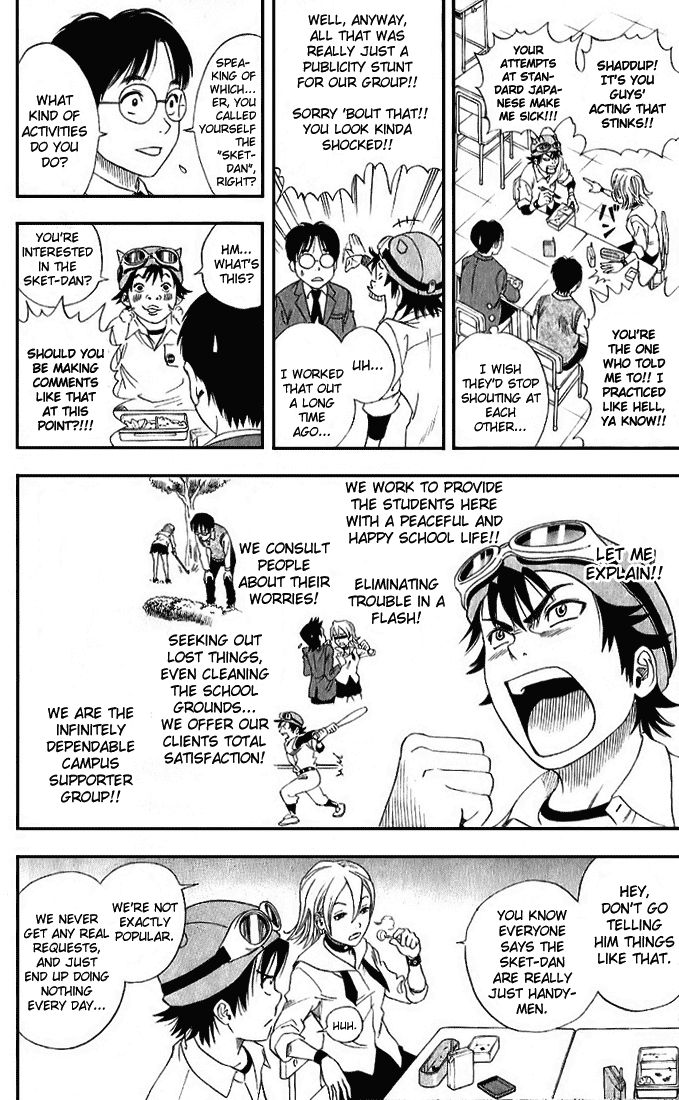 Sket Dance Chapter 1 page 9 - Chapter 1: Paint-Mask