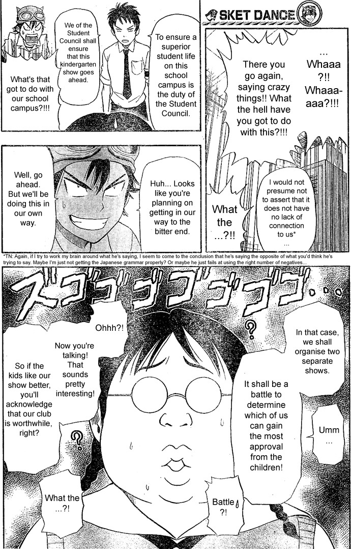 Sket Dance Chapter 10 page 16 - Chapter 10: Student Council Executive
