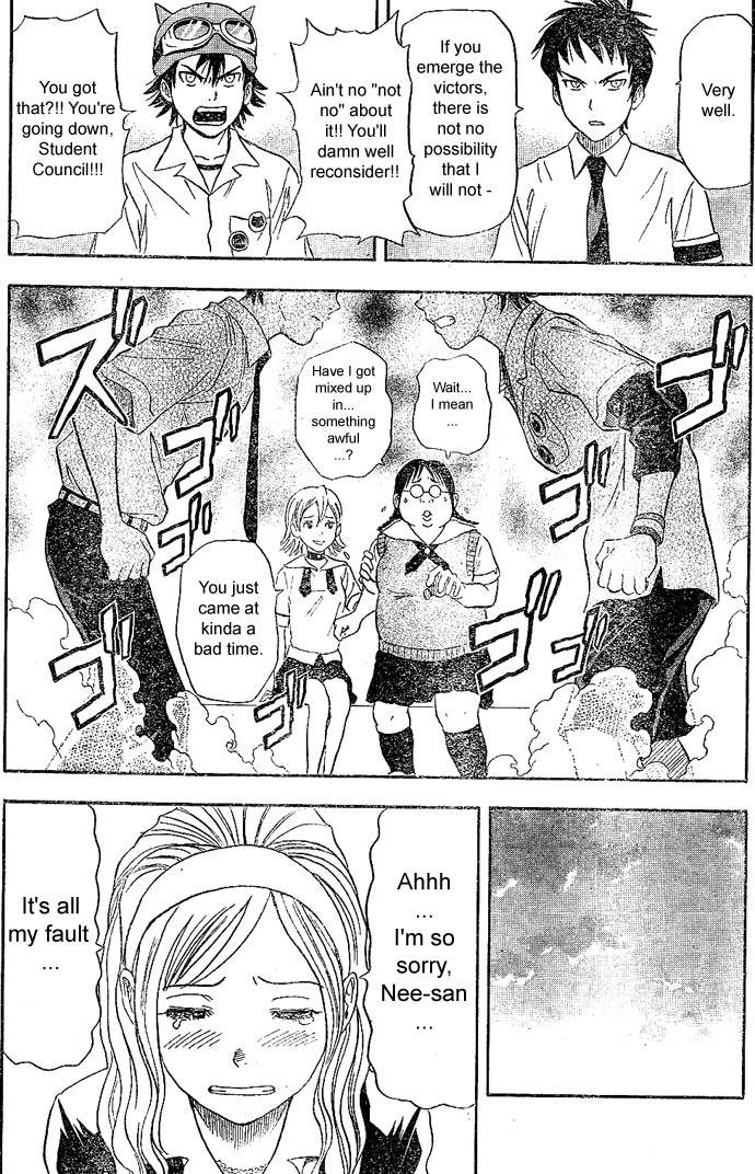 Sket Dance Chapter 10 page 17 - Chapter 10: Student Council Executive