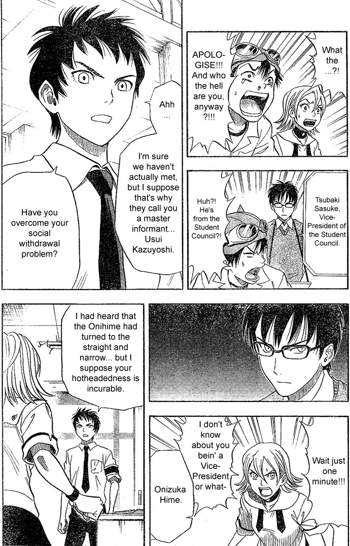 Sket Dance Chapter 10 page 8 - Chapter 10: Student Council Executive