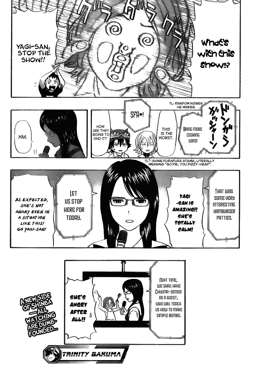 Sket Dance Chapter 102 page 19 - Chapter 102: Shinba Michiru's Elegant Cooking