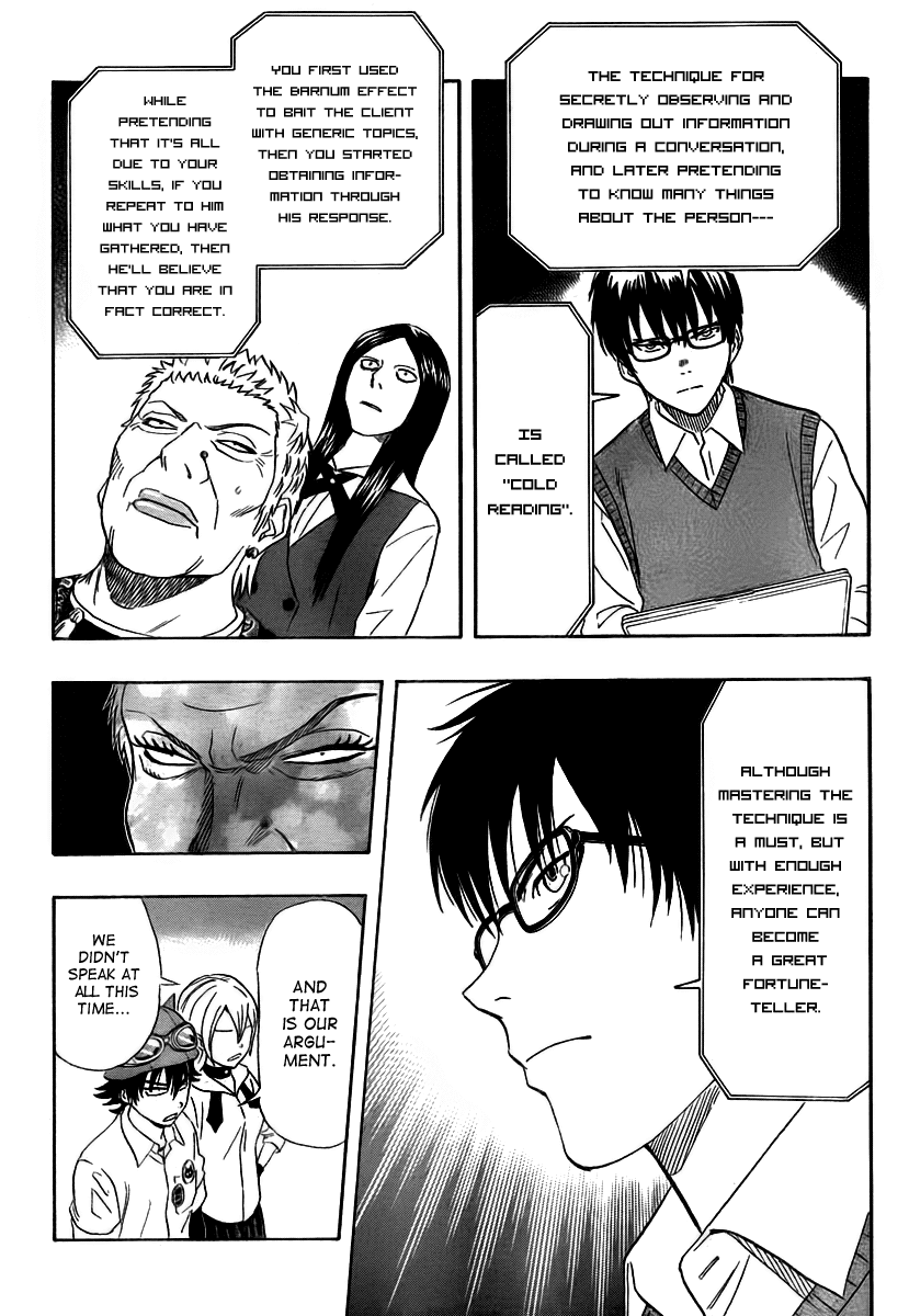 Sket Dance Chapter 104 page 8 - Chapter 104: Defeat The Fortune Teller, Part 2