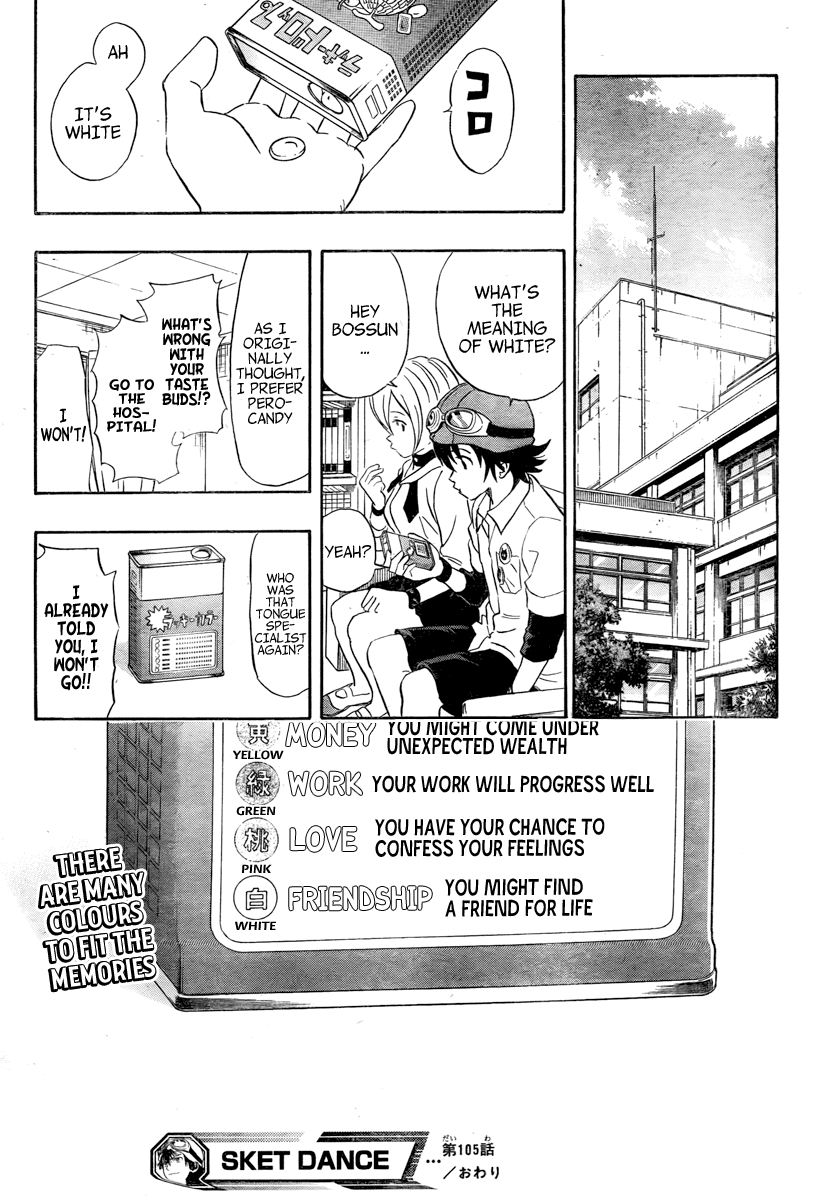 Sket Dance Chapter 105 page 22 - Chapter 105: Drop