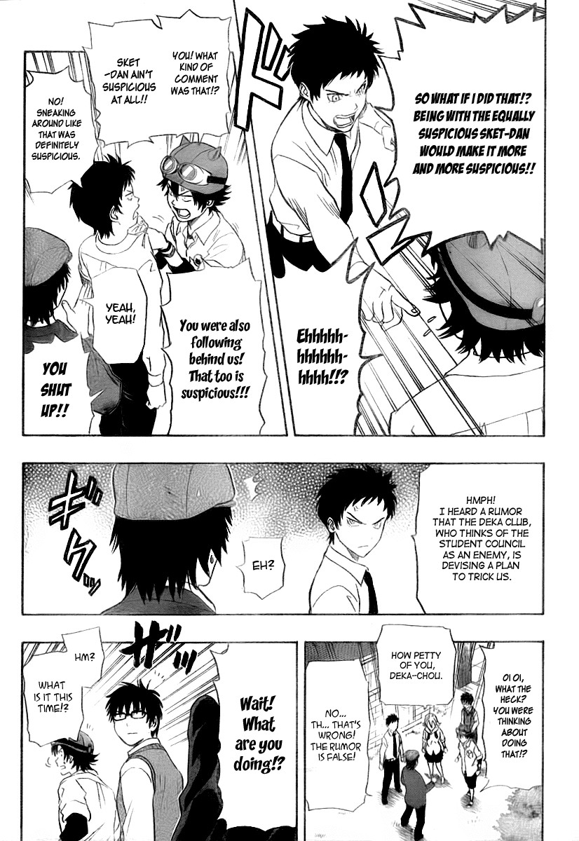 Sket Dance Chapter 106 page 13 - Chapter 106: Deka-Dance in a Circle