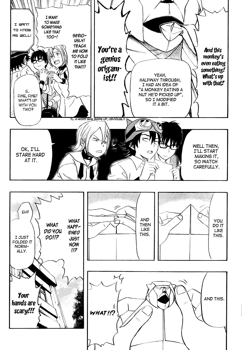 Sket Dance Chapter 107 page 11 - Chapter 107: The Man Known as the Origami God