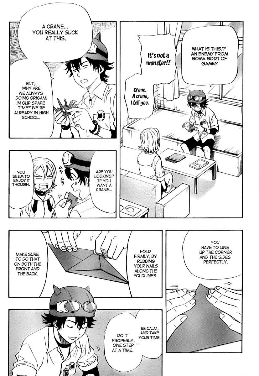 Sket Dance Chapter 107 page 3 - Chapter 107: The Man Known as the Origami God