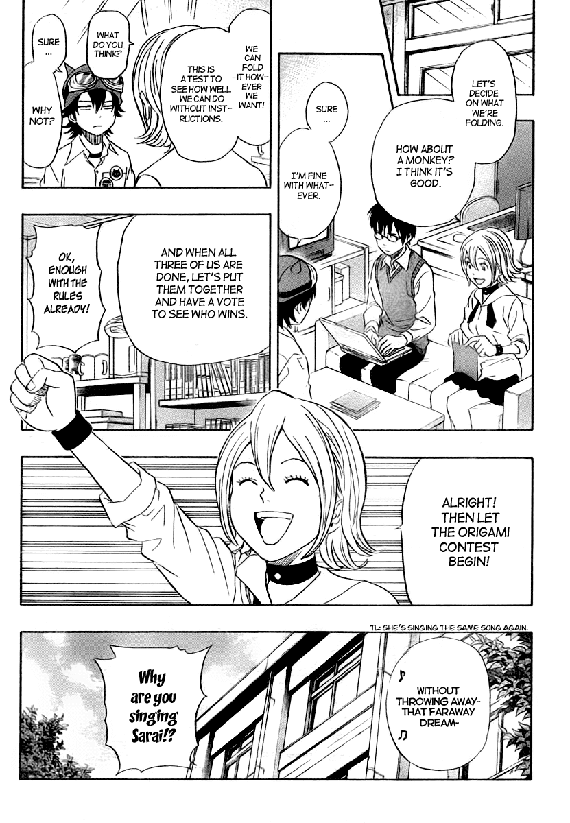 Sket Dance Chapter 107 page 7 - Chapter 107: The Man Known as the Origami God