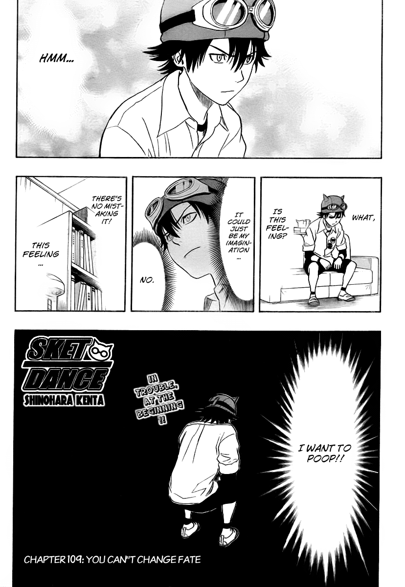Sket Dance Chapter 109 page 1 - Chapter 109: You Can't Change Fate