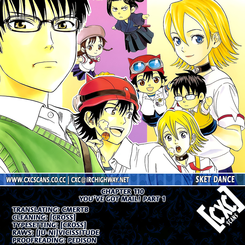 Sket Dance Chapter 110 page 20 - Chapter 110: You've Got Mail! Part 1