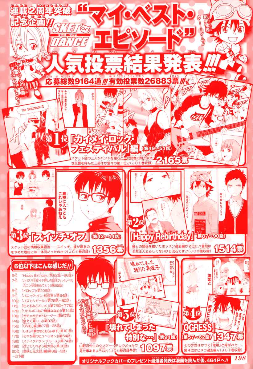 Sket Dance Chapter 117 page 2 - Chapter 117: Tsubaki and Daisy (2)