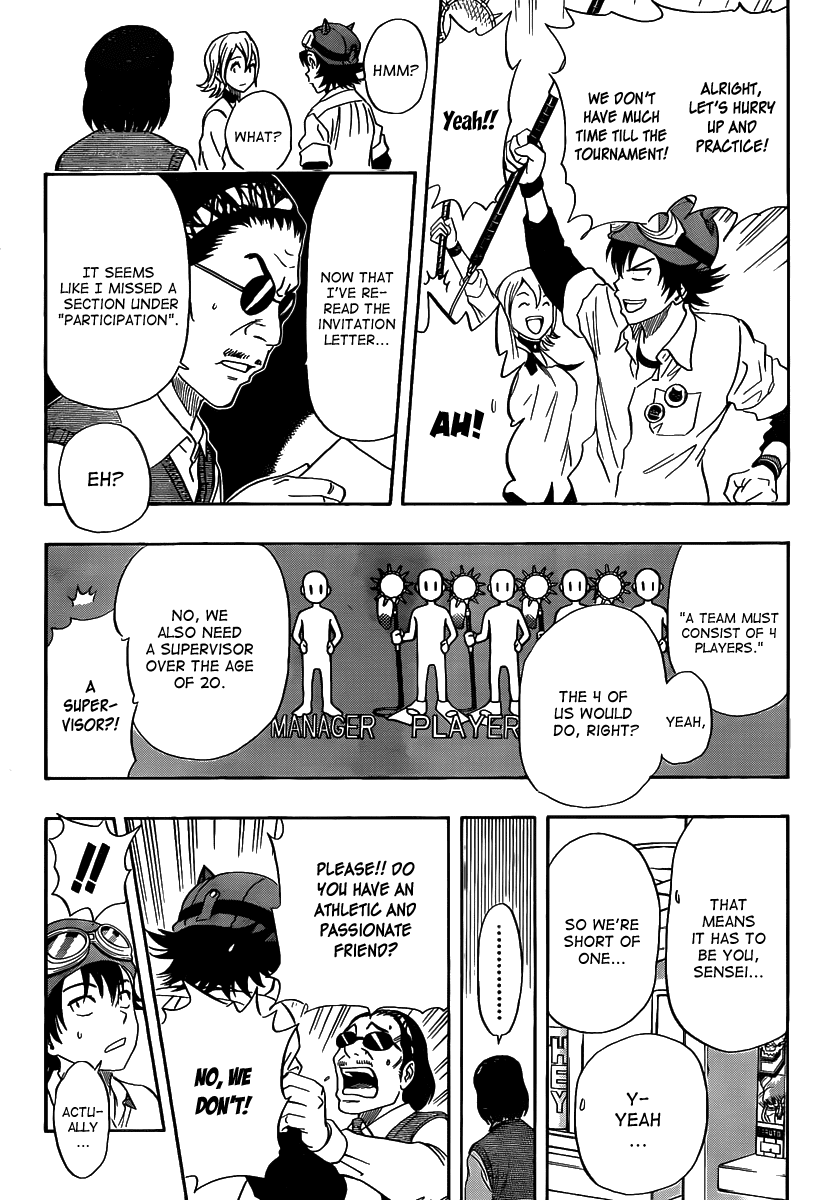 Sket Dance Chapter 122 page 12 - Chapter 122: Genesis World Grand Prix, Part 1