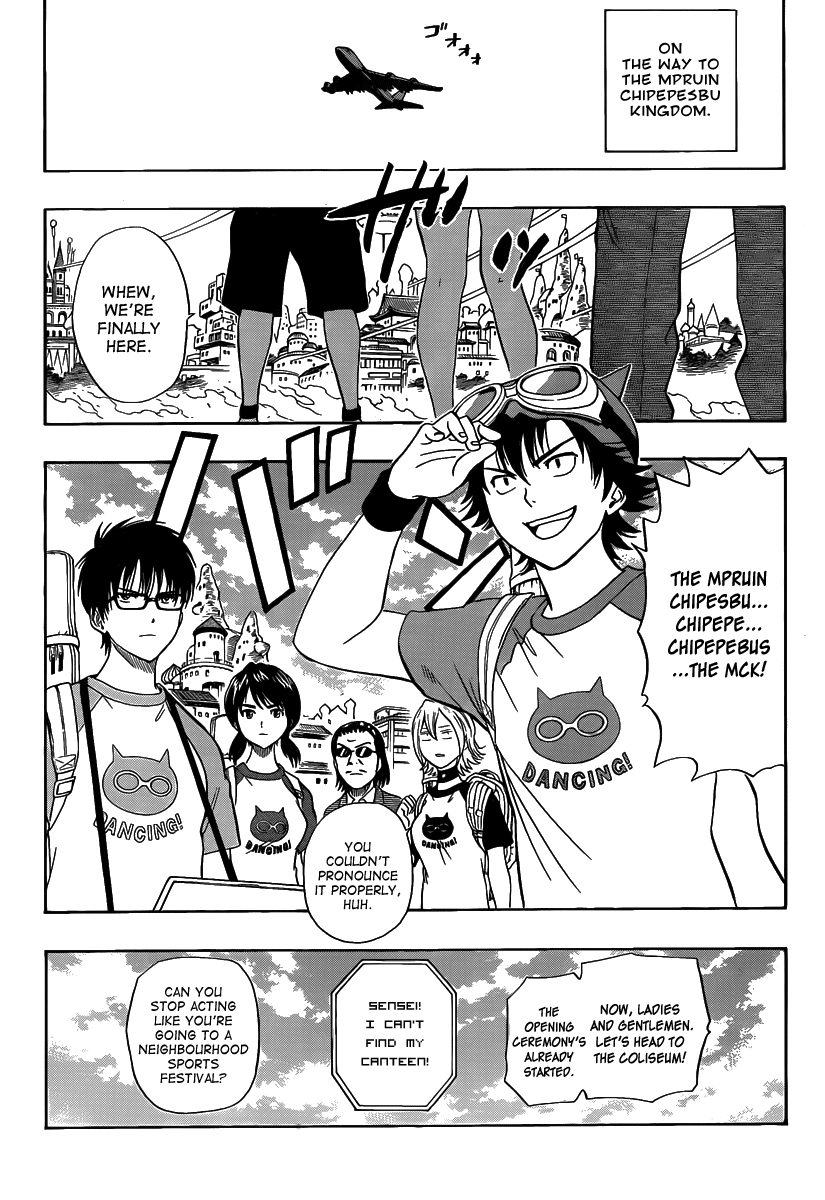 Sket Dance Chapter 122 page 14 - Chapter 122: Genesis World Grand Prix, Part 1