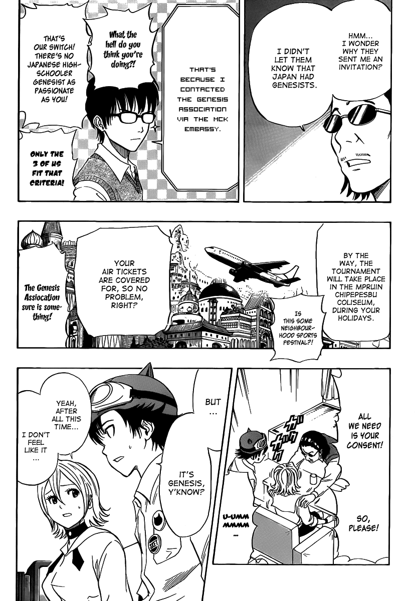 Sket Dance Chapter 122 page 5 - Chapter 122: Genesis World Grand Prix, Part 1