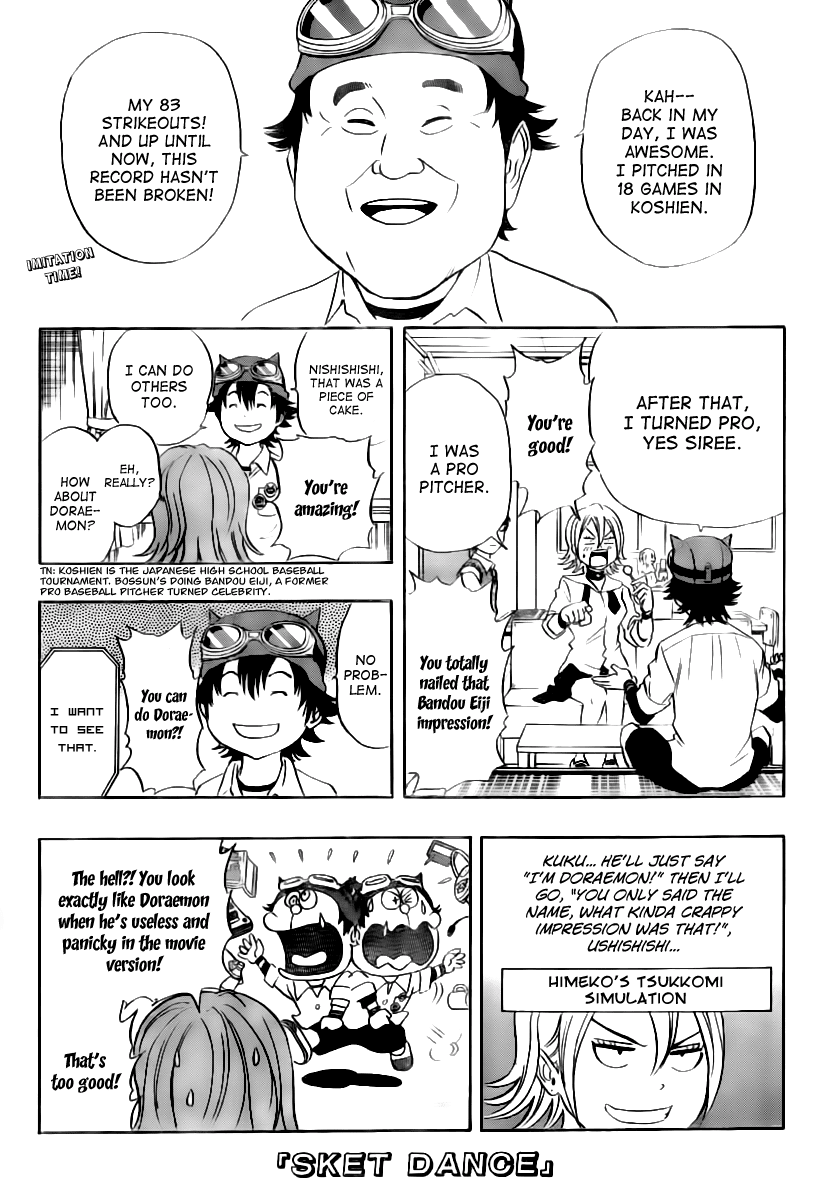 Sket Dance Chapter 125 page 1 - Chapter 125: Fast Reactions, Doubts, Meetings