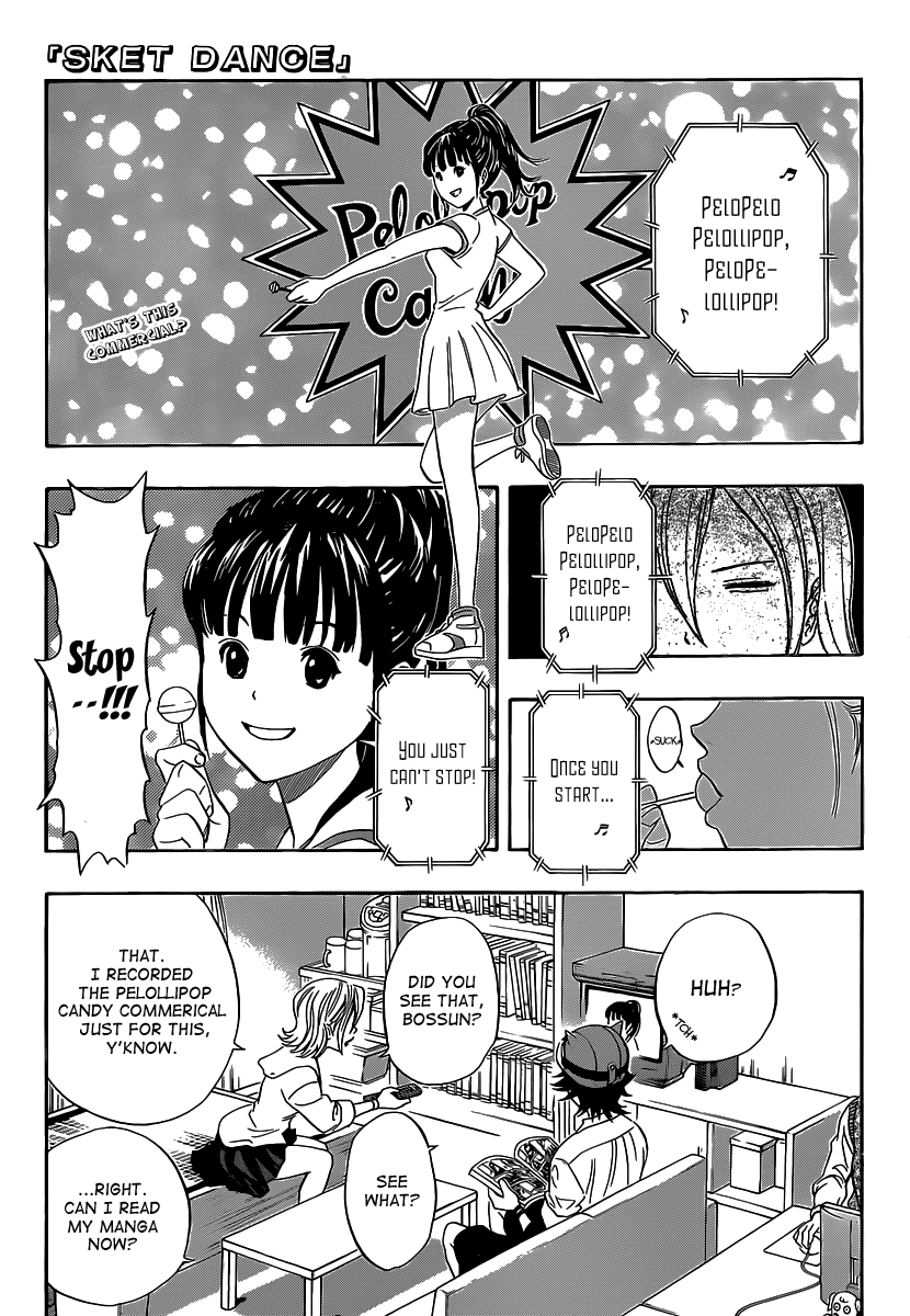 Sket Dance Chapter 126 page 1 - Chapter 126: Go Forth! Pelocan Girl