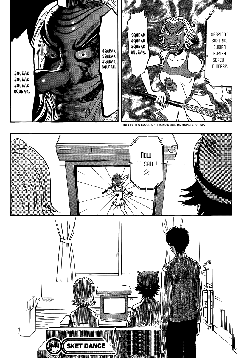 Sket Dance Chapter 126 page 19 - Chapter 126: Go Forth! Pelocan Girl