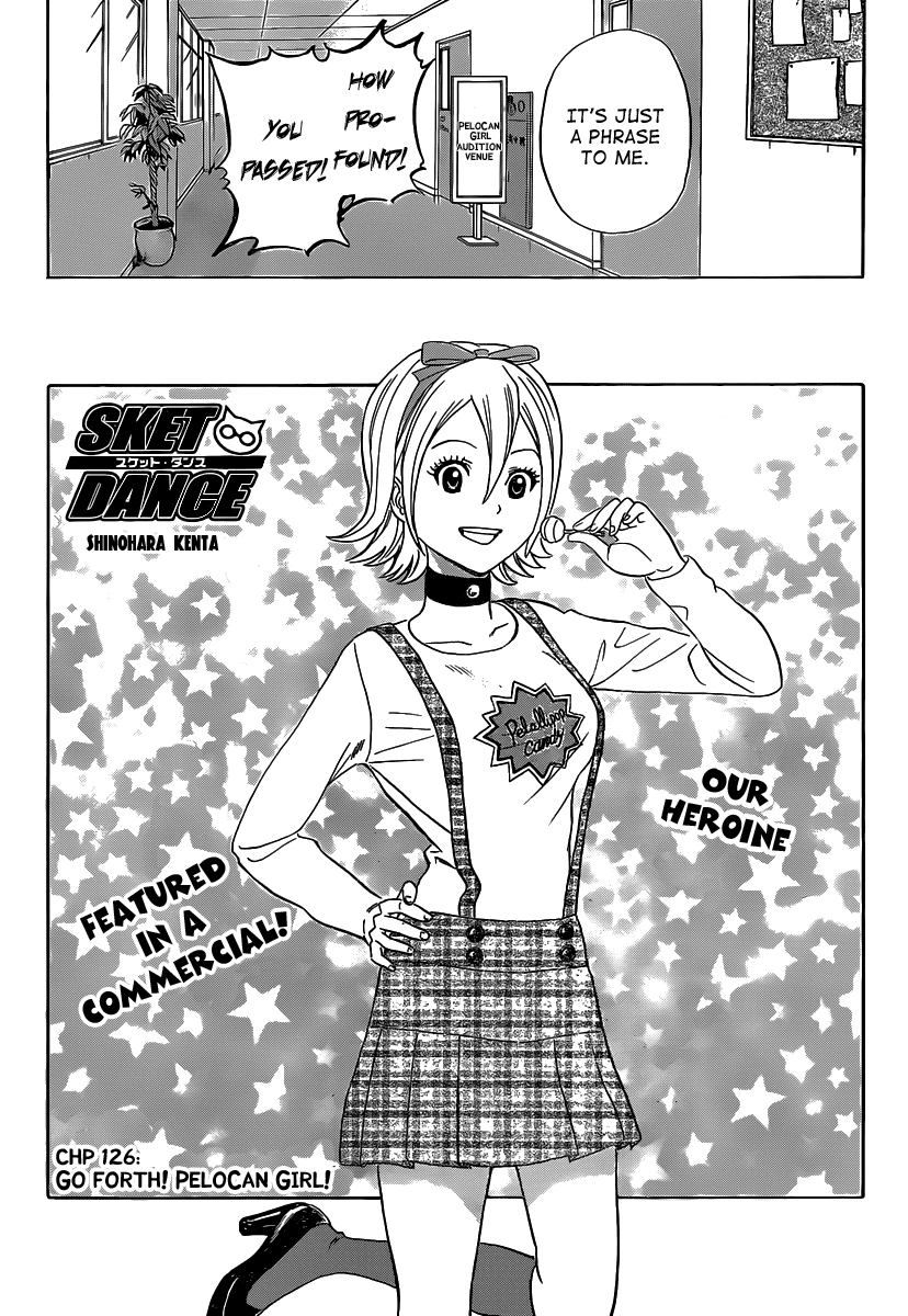 Sket Dance Chapter 126 page 5 - Chapter 126: Go Forth! Pelocan Girl