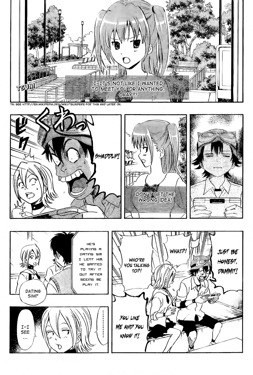 Sket Dance Chapter 128 page 1 - Chapter 128: The Twin-tail Tsundere Girl