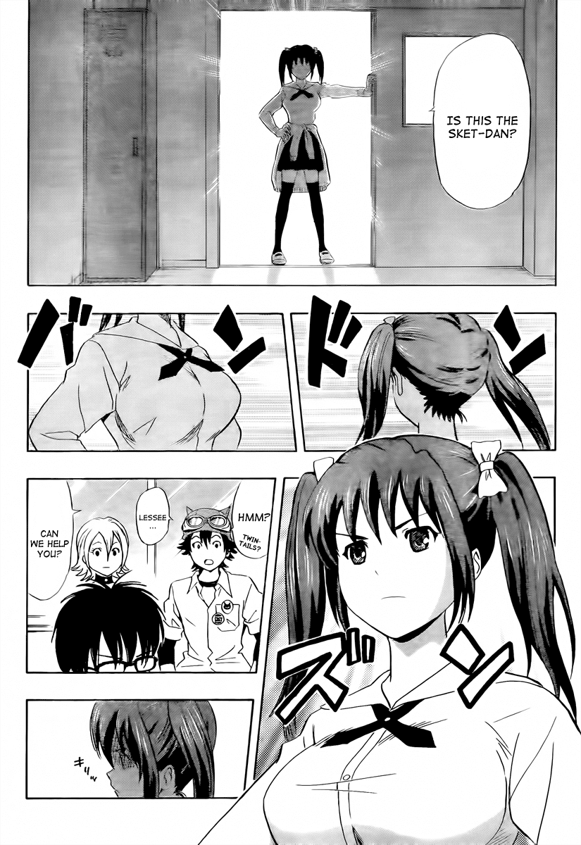 Sket Dance Chapter 128 page 4 - Chapter 128: The Twin-tail Tsundere Girl