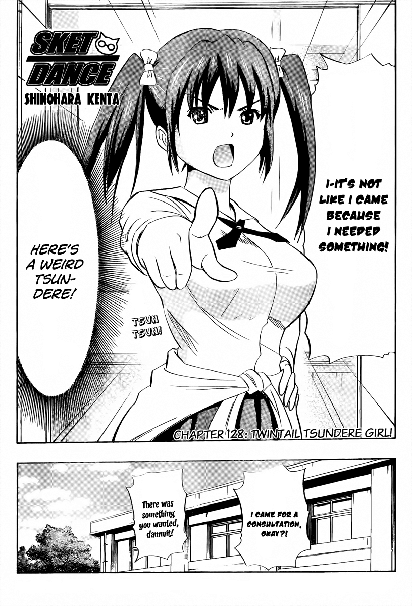 Sket Dance Chapter 128 page 5 - Chapter 128: The Twin-tail Tsundere Girl