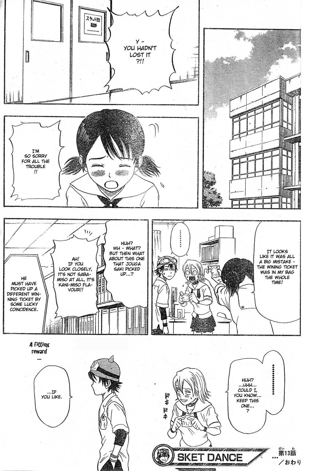 Sket Dance Chapter 13 page 19 - Chapter 13: Finding Pelorin