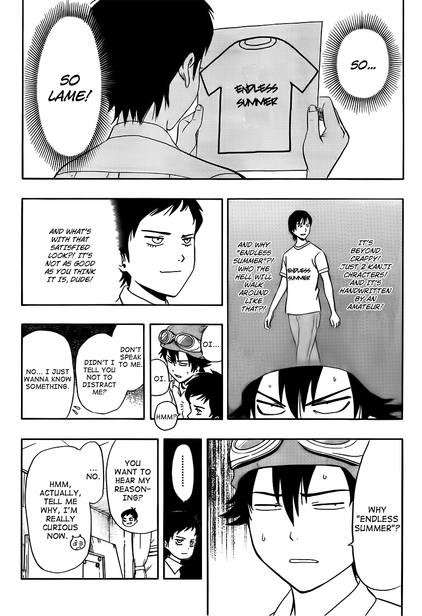 Sket Dance Chapter 130 page 10 - Chapter 130: Tsubaki's Lame T-shirt Collection