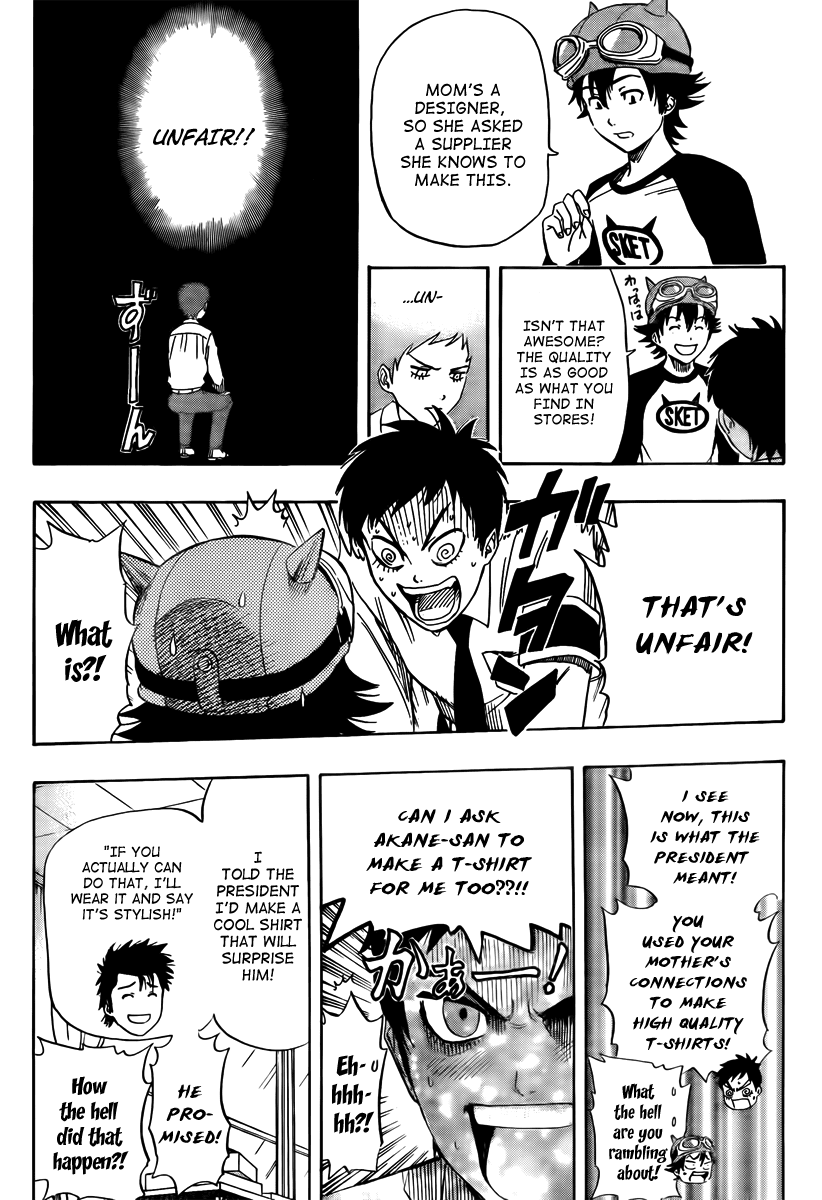 Sket Dance Chapter 130 page 7 - Chapter 130: Tsubaki's Lame T-shirt Collection