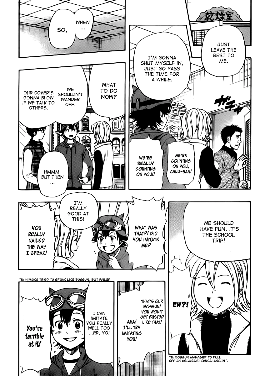 Sket Dance Chapter 133 page 6 - Chapter 133: School Trip Rhapsody (2)