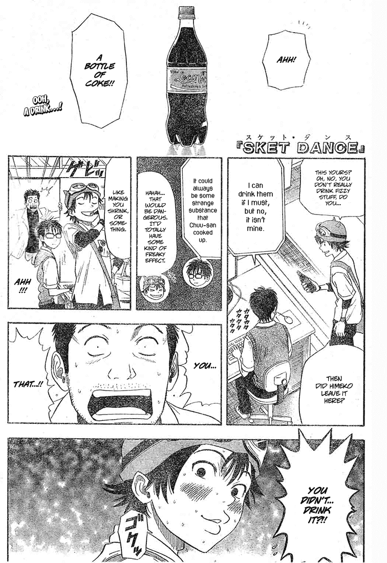 Sket Dance Chapter 14 page 1 - Chapter 14: Little Boss Has a Temper