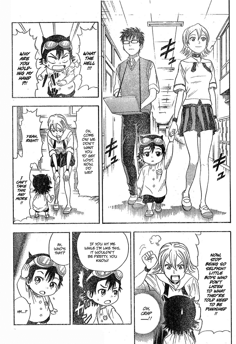 Sket Dance Chapter 14 page 10 - Chapter 14: Little Boss Has a Temper