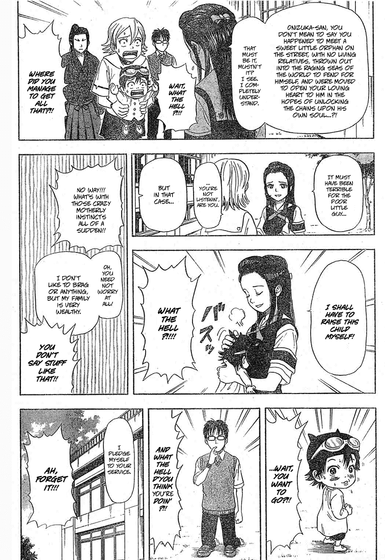 Sket Dance Chapter 14 page 16 - Chapter 14: Little Boss Has a Temper