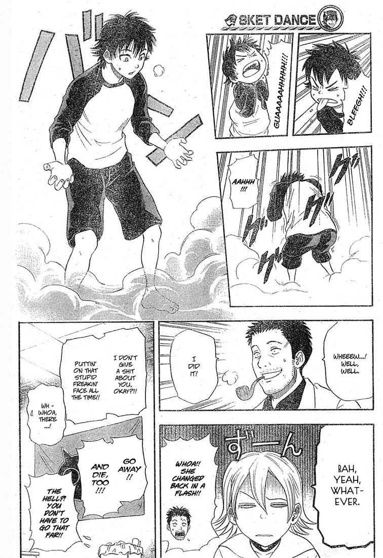 Sket Dance Chapter 14 page 18 - Chapter 14: Little Boss Has a Temper