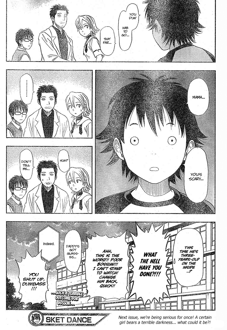 Sket Dance Chapter 14 page 19 - Chapter 14: Little Boss Has a Temper