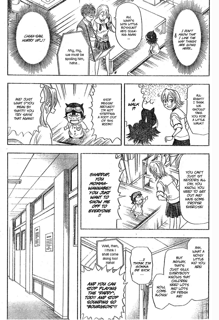 Sket Dance Chapter 14 page 9 - Chapter 14: Little Boss Has a Temper