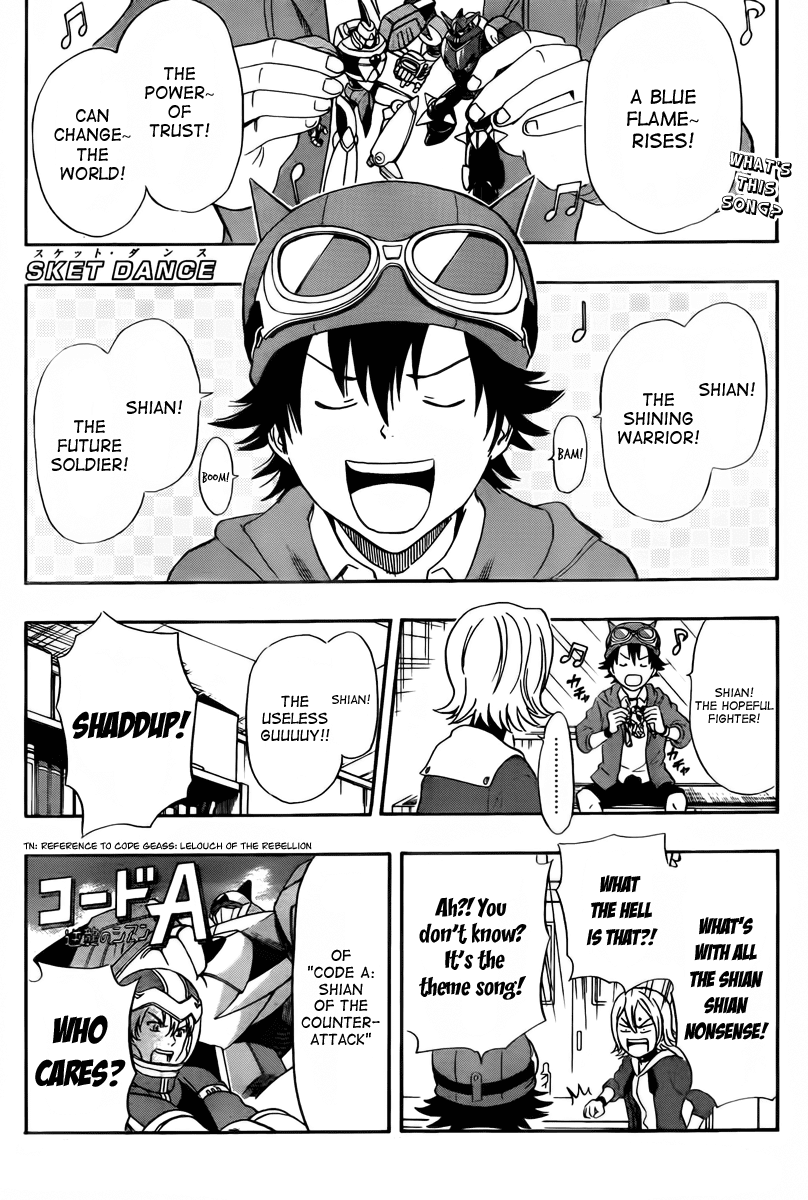 Sket Dance Chapter 140 page 1 - Chapter 140: A Profound Offline Meeting