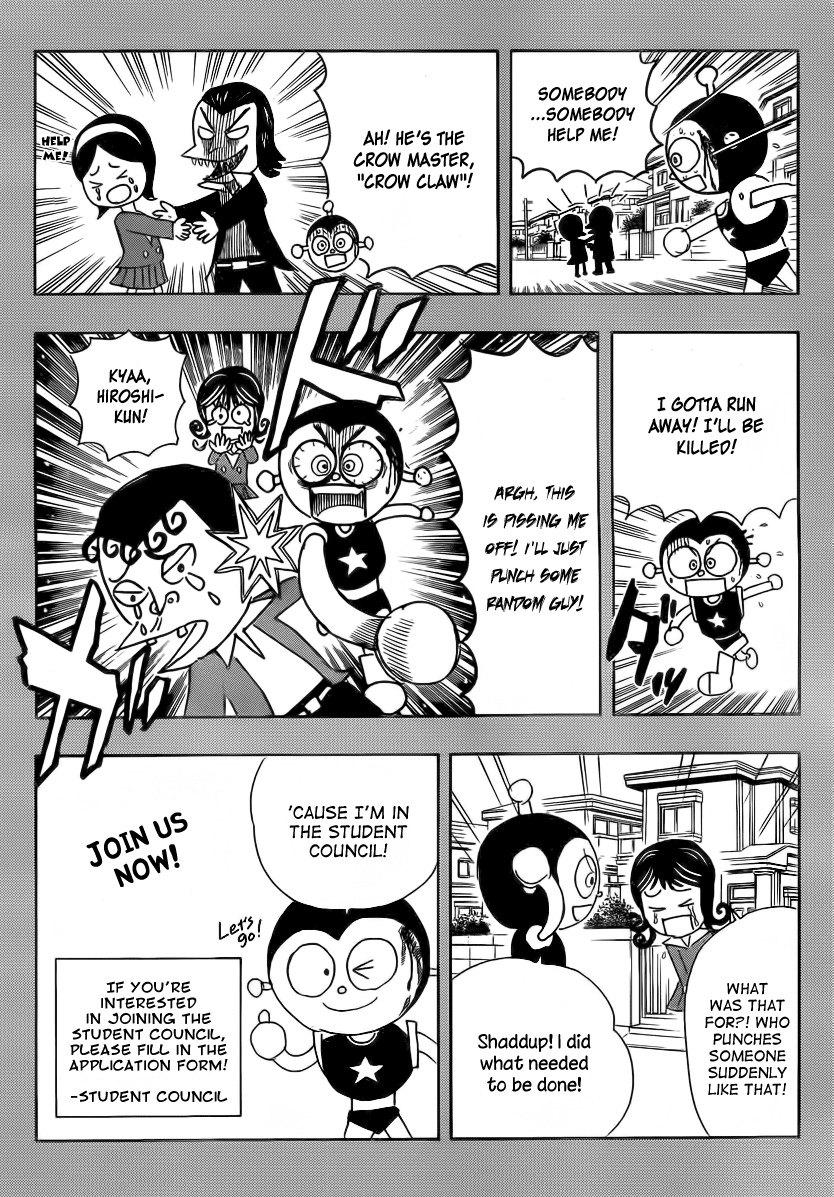 Sket Dance Chapter 141 page 18 - Chapter 141: A Record of the Student Council Executives' Recruitment Manga